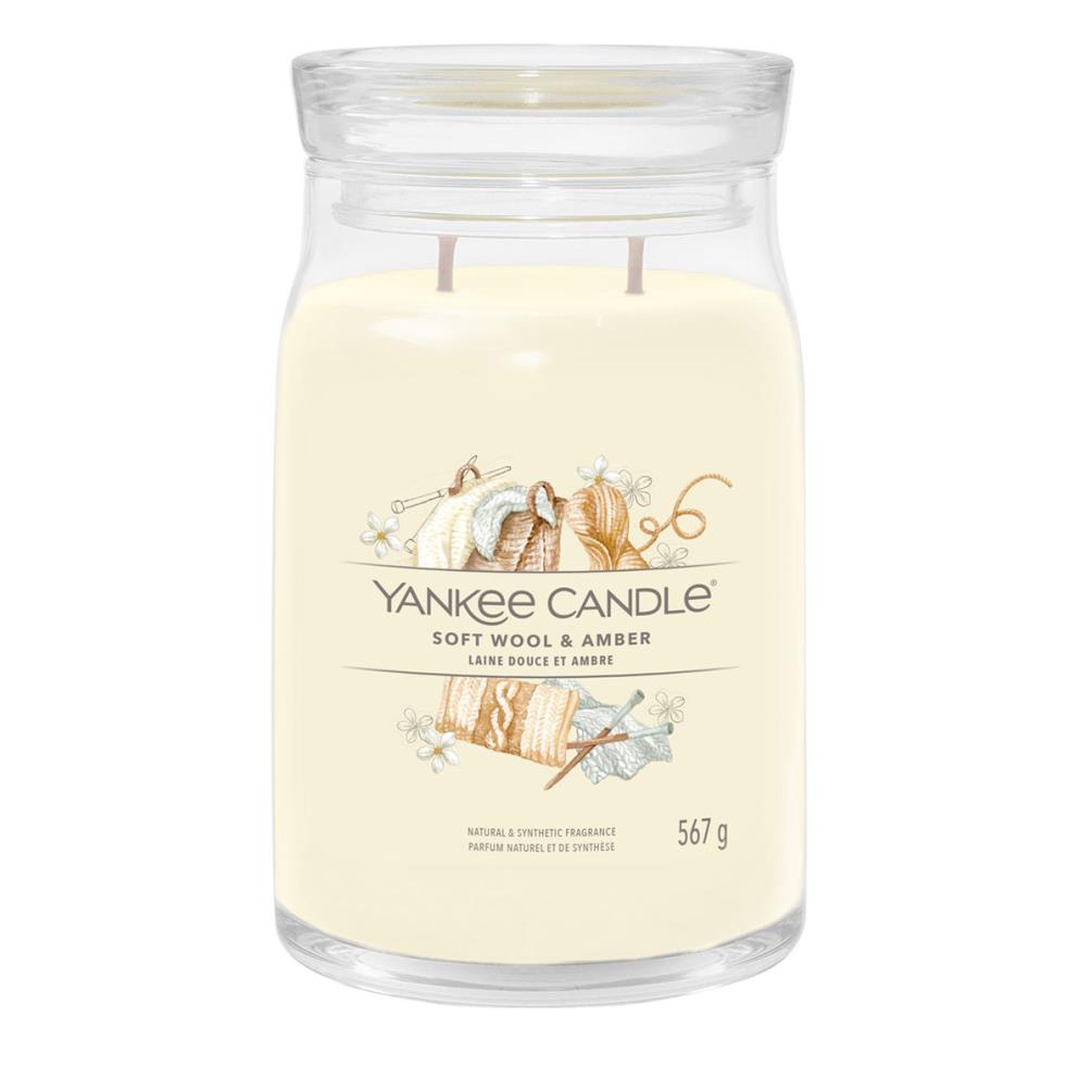 Yankee Candle Soft Wool & Amber Large Jar £26.99